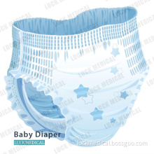 Disposable Baby Round Waist Style Diaper